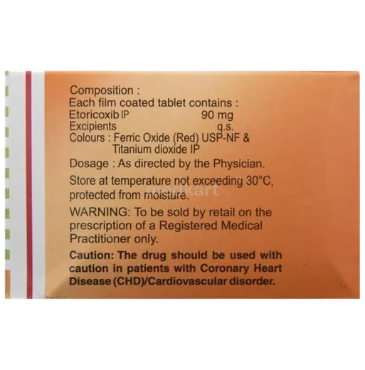 etrobax 90mg tablet 10's